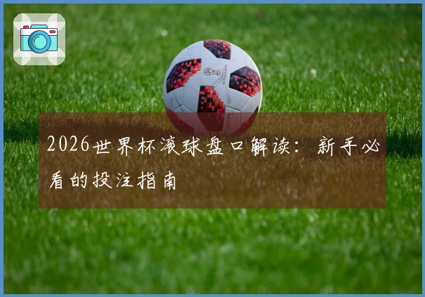 2026世界杯滚球盘口解读：新手必看的投注指南